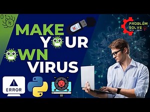 Make your own computer virus using python | How to make a computer virus | Bangla Tutorial