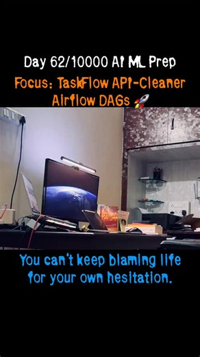 Sumanthuuuu on Instagram: "🚀 Leveled Up to Airflow’s TaskFlow API! Refactored my DAG today using the modern @task decorator from Airflow’s TaskFlow API—goodbye PythonOperator, hello clean Pythonic code! ✨ What Changed: ✅ Replaced PythonOperator with @task decorators ✅ No more manual XCom push/pull operations ✅ Automatic data passing between tasks through function returns ✅ Implicit dependencies via function arguments—way cleaner! ✅ Same math pipeline: 10 → (+5) → 15 → (×2) → 30 → (-3) → 27 → (²