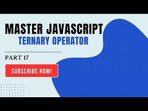 JavaScript Ternary Operator Explained with Examples! (Part 17)
