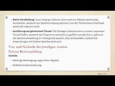 Verstehen der Unterschiede in der Garbage Collection zwischen Java und Python