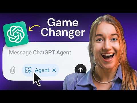 How to Use ChatGPT Agent Mode (Step-by-Step Tutorial)