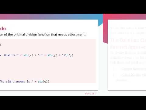Creating a Simple Division Game Without Remainders in Python