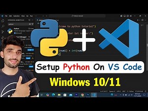 How to Run Python in Visual Studio Code on Windows 10/11 | Setup Python in vscode