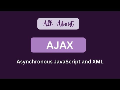 AJAX | Asynchronous JavaScript and XML | Web Development
