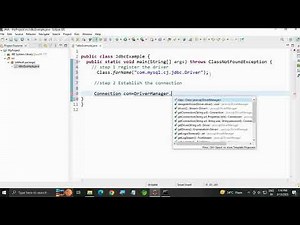 How to connect MySql database in java using eclipse || MySql jdbc connection in eclipse