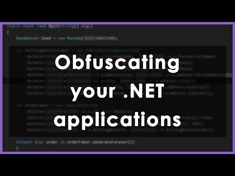 How to obfuscate your .NET app and why it's pointless