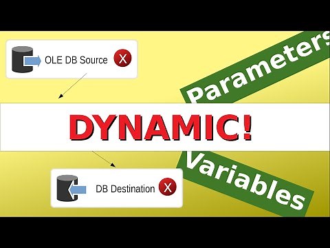 SSIS Parameters and Variables | connection strings and sql command