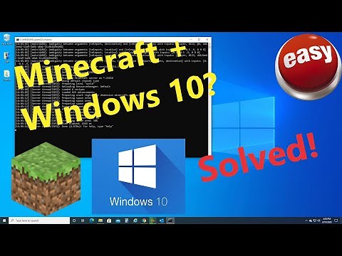 How to Setup Minecraft Server on Windows 10 (java)