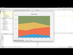 Matplotlib Tutorial for Beginners 5 - Stack plot/ Area Plot using Matplotlib Library