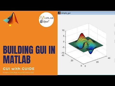 Building GUI in MATLAB | GUIDE | @MATLABHelper