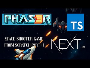 Build a 2D Space Shooter Web Game with Next.js & Phaser.js – Boom Effect & Game Over Scene [Part 4]