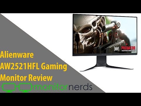 AW2521HFL Review: Polished High Quality IP gaming monitor