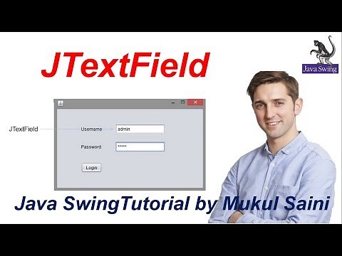 #3 Java Swing Tutorial | JTextField in Java Swing