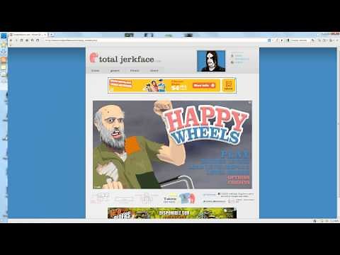 How to play Happy Wheels in Full-Screen