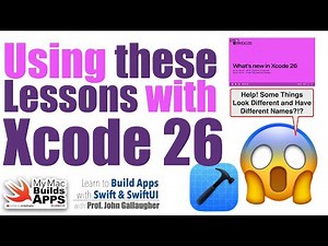 Using This SwiftUI Course with Xcode 26