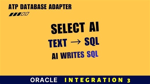 How to Use SELECT AI for SQL in Oracle Integration 🔥 | ATP Database | Natural Language to SQL | BEENUM LEARNING