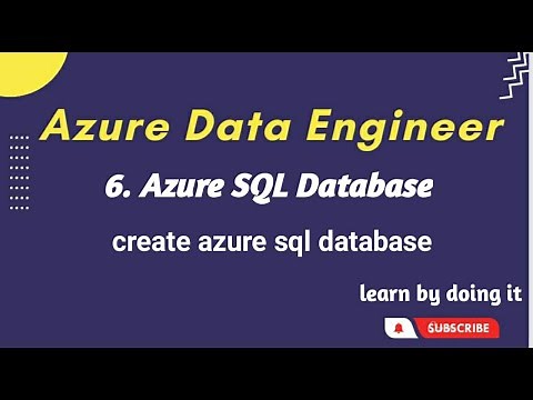 6. Create Azure SQL Database | Azure data engineer
