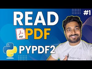 Read Text from any PDF File | Python