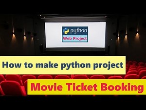 Movie Ticket Booking | Python Web Application Mini Project | How to make project | #highblix