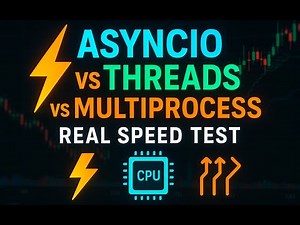 Asyncio vs Threads vs Multiprocessing: The REAL Speed Test for Algo Traders