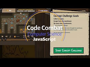 CodeCombat - Loop Warehouse Concept Challenge JavaScript Tutorial with Solution