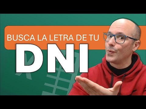 ✅ La FÓRMULA PARA BUSCAR LA LETRA del DNI en #Excel