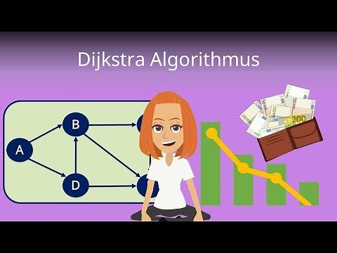 Dijkstra Algorithmus - Beispiel mit Graph und Tabelle veranschaulicht!