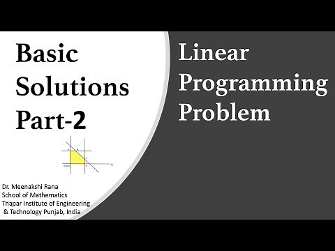 Basic Solution |Part 2| Linear Programming Problem- Degenerate/Non-degenerate Basic Solution