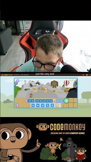 Playing CodeMonkey - The Cool Coding Game!