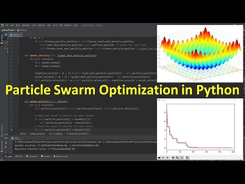 Particle Swarm Optimization in Python