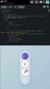 Mobile Menu Toggle Using HTML CSS JavaScript 📱 #shorts