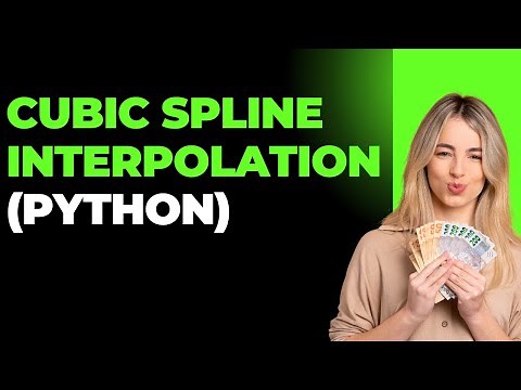 Cubic Spline Interpolation | Modeling Yield Curve | Python