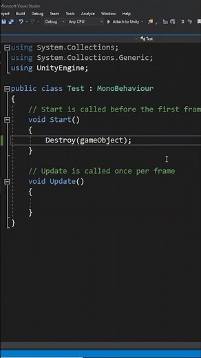Unity Destroying Object - Unity C# Scripting Tutorial