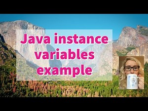 7) Java Instance variables, set and get methods | Java with Ali