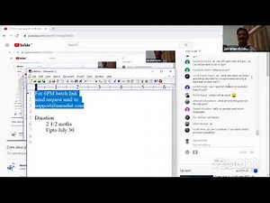 Core Java @ 11:00 AM (IST) by Mr.Hari Krishna