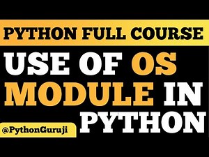 Unlock the Power of Python's OS Module: File and System Operations Made Easy!
