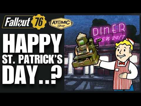LUCKY US! HONEST atom shop update review of the Wasteland Diner Bundle | Fallout 76