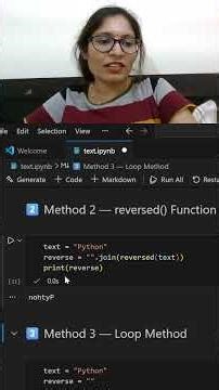 Reverse String in Python (3 Easy Ways) | Python Coding Trick