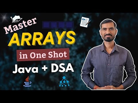 Mastering Arrays in Java & Data Structures 🔥 || Types, Memory, Programs, Syntax & More