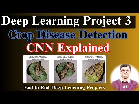 Mastering Crop Disease Classification | CNN Explained | Crop recommendation system Deep learning