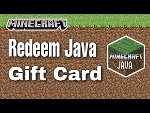 How To Redeem Minecraft Java Gift Card (Step By Step)