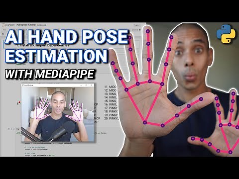 AI Hand Pose Estimation with MediaPipe and Python