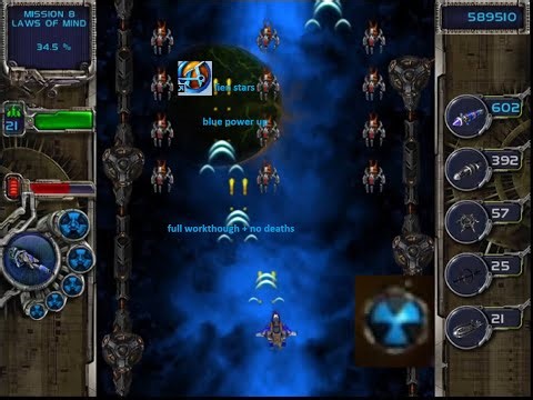 alien stars (v1.12) | full workthrough | no deaths | blue power up