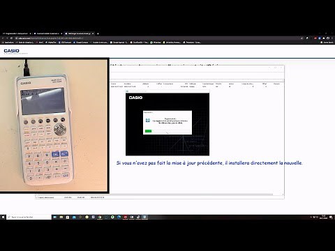 Comment installer le menu PYTHON sur votre calculatrice graphique CASIO. (MAJ 15/10/2020)