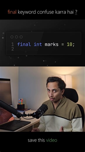 Final Keyword in Java (Most Confusing Concept)