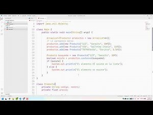 Java - Buscar elemento en ArrayList