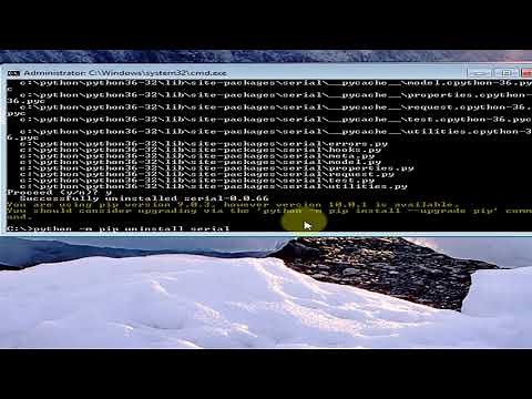 Python - AttributeError: module 'serial' has no attribute 'Serial'