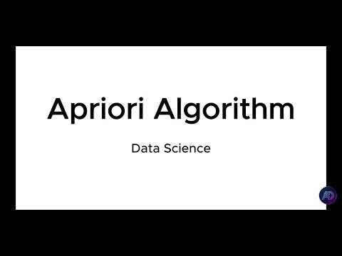03 Apriori Algorithm with Example (Sinhala)