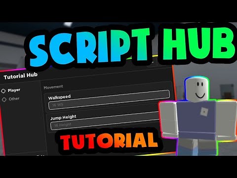 MAKE your own Roblox SCRIPT HUB tutorial in 10 MINUTES!