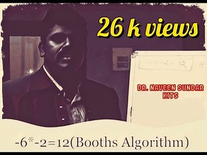 -6* -2=12 Booths Algorithm
